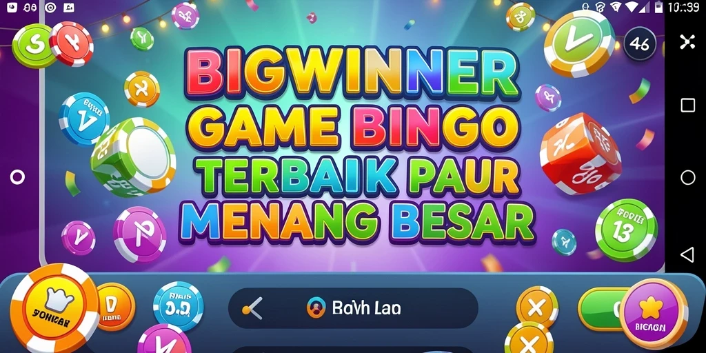 Tampilan gameplay seru di BIGWINNER dengan momen Bingo mendebarkan.