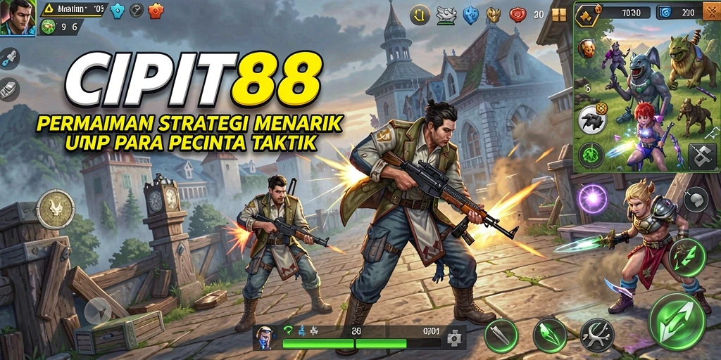 Tampilan gameplay menarik dan menantang di CIPIT88.