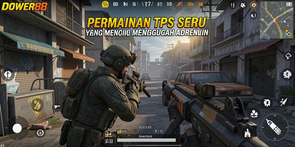 Tangkapan layar dari gameplay DOWER88 yang seru dan mendebarkan.