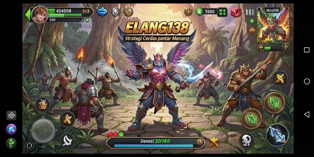 Tampilan menarik gameplay ELANG138 yang mendebarkan.