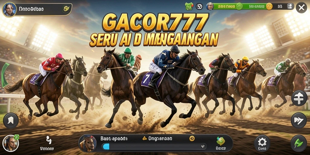 Tampilan aksi balapan GACOR777 yang seru dan mendebarkan.