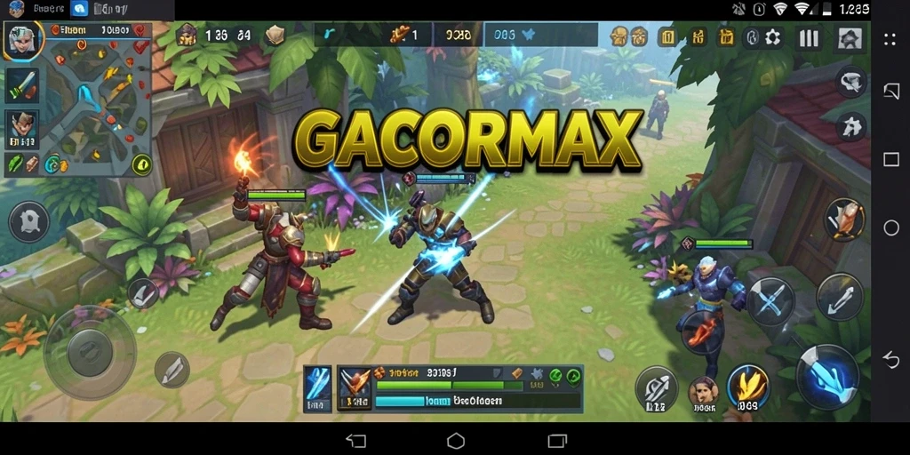 Tampilan antarmuka GACORMAX yang sederhana dan fungsional.