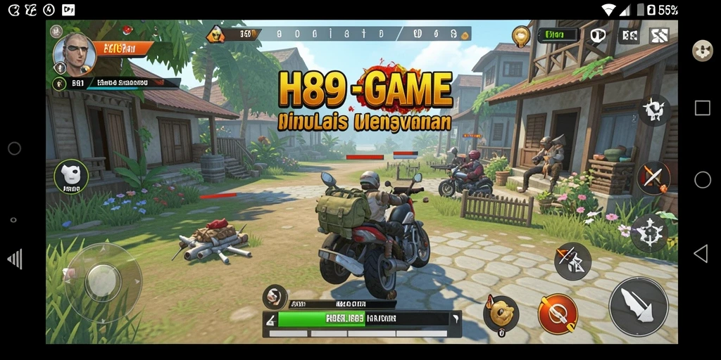 Screenshot gameplay H89 menampilkan pengalaman simulasi yang mendalam dan interaktif.