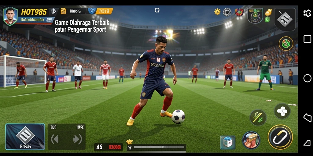 Gameplay seru dengan grafis olahraga yang menarik di HOT985.