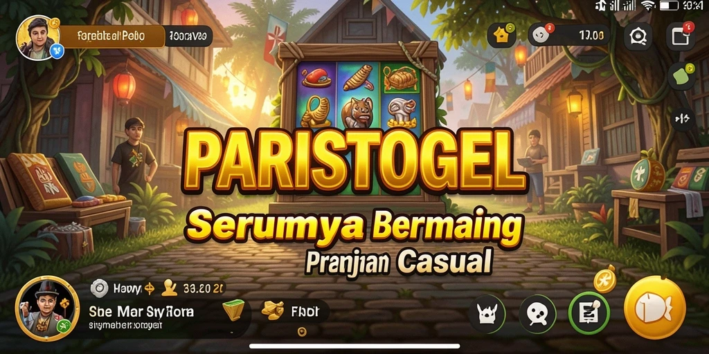 Tampilan gameplay PARISTOGEL yang menarik dan seru.