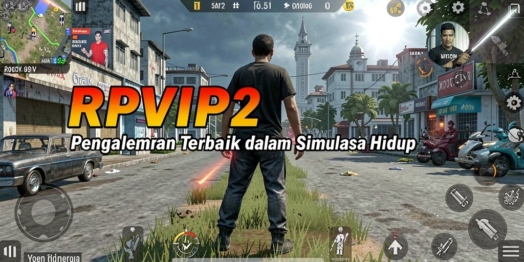 Tampilan gameplay RPVIP2 yang interaktif dan menarik.