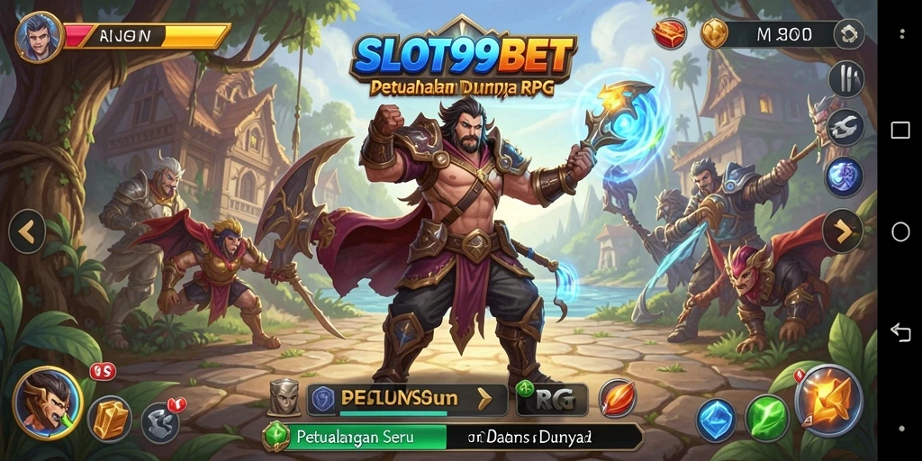 Tampilan menarik dari gameplay SLOT99BET di dunia ARPG.