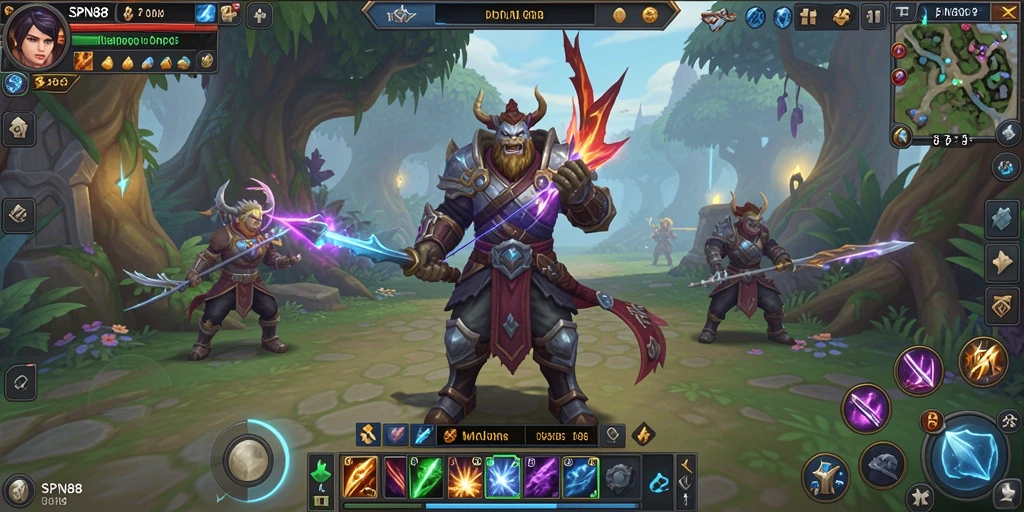 Tampilan menarik dari gameplay SPN88 yang penuh aksi dan petualangan.