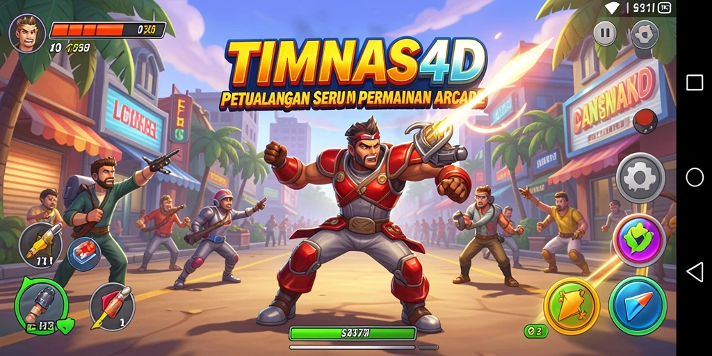 Tampilan seru gameplay TIMNAS4D yang penuh warna dan tantangan.