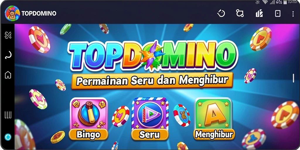 Tangkapan layar gameplay TOPDOMINO yang mengasyikkan dan penuh aksi.