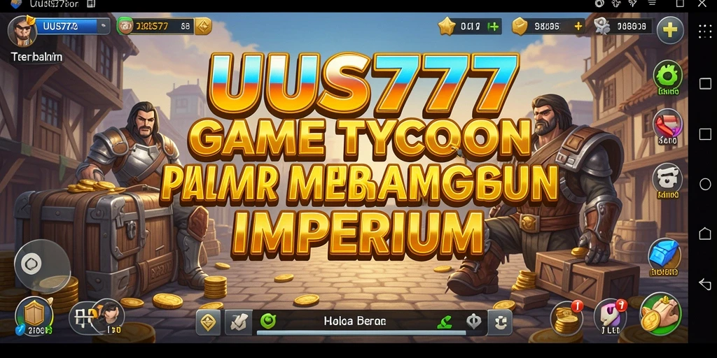 Tampilan gameplay UUS777 yang menarik dan strategis dalam membangun bisnis.