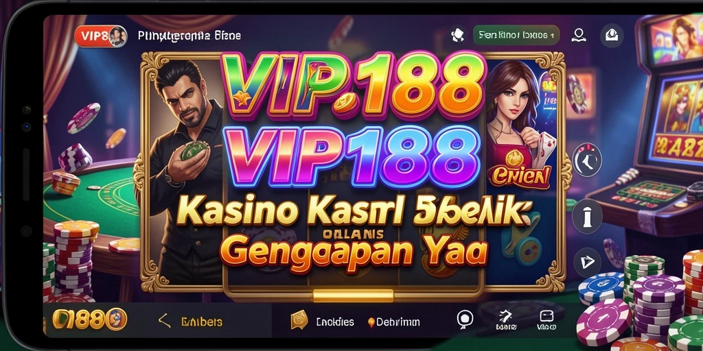 Screenshot VIP188 menunjukkan gameplay Kasino yang seru dan menarik.